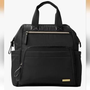 Skip Hop | Black Diaper Bag Backpack